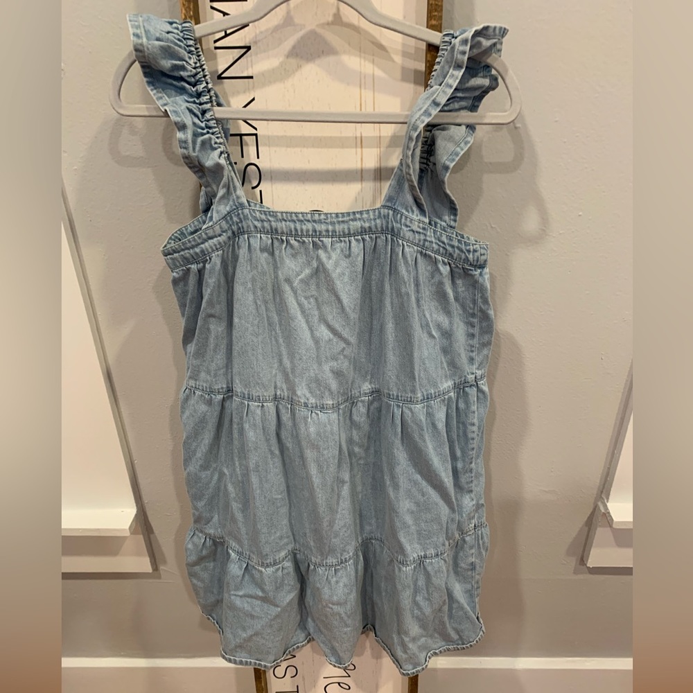 Denim Babydoll Dress